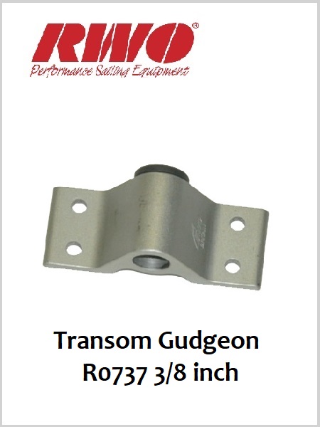 Transom Gudgeon - 3/8" 9.5mm (4 holes) R0737